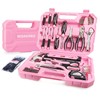WORKPRO Pink Tool Set, 258 PCS Tool Kit for Women,