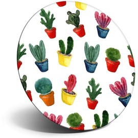 Destination Vinyl ltd Magnet for Refrigerator, Fridge - Cute Cactus Plants Cacti Mexico for Office, Cabinet and Whiteboard, Magnetic Stickers, 8193