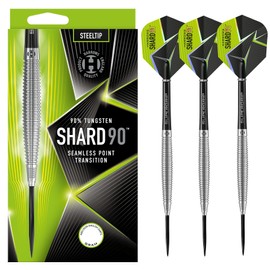 Harrows Shard 90% Tungsten Steel Tip Darts Set (23, Grams)