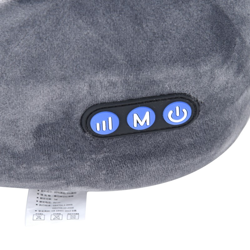 Neck Massage Pillow Electric UShaped Neck Massager USB Charging Massage