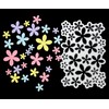 28 Flowers Petal Metal Cutting Die, Stencil Cutter, Card Making,