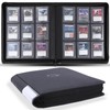 Snekdy Top loader Binder, 9 Pockets Top Loader，Holds 360 Top