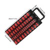 48 Piece Socket Organizer Tray 1/2 Inch X 14 Clips