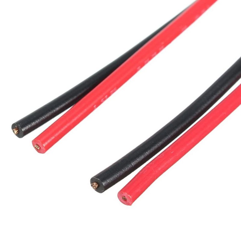 BlyilyB 6-Pack T10 Male Socket Extended Wire Connector Plug Adapter
