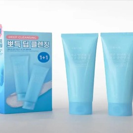 Sikmulnara Facial Cleanser Set for daily face cleansing, Korean beauty skincare Sikmulnara Import, and Personal Care, routine, Option 2