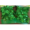 Decor ST. PATRICKS DAY SHIMMERING GREEN SHAMROCKS WIRE DECOR 2