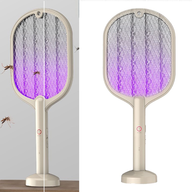 Electric Fly Swatter USB Charging 2 in 1 Fly Killer