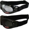 Global Vision Eliminator Black Frame Dirt Bike Padded Motorcycle Goggles