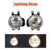 labwork Fog Lights Left and Right Side Assembly Replacement for