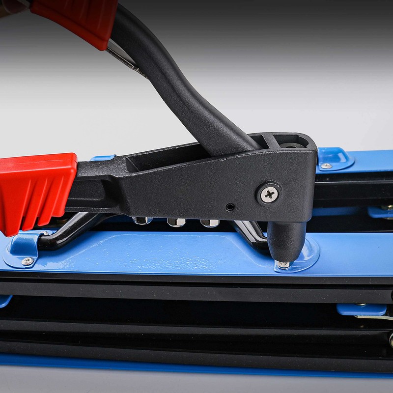 HAUTMEC Heavy Duty Rivet Gun,Pop Rivet Gun with 4 Interchangeable