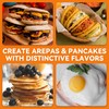 Baker's Friend Electric Arepas Maker with Browning Control, Mini Pancakes