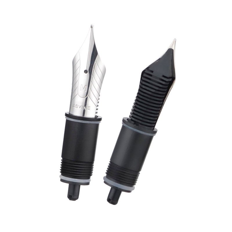 Set of 2 Replacement Fountain Pen Number 8 Medium Nibs
