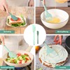 Silicone Spatula Set, Premium Spatulas Silicone Heat Resistant 2 Small