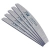 TNBL Nail File Premium Quality (100/180 Grit Half Moon Zebra)