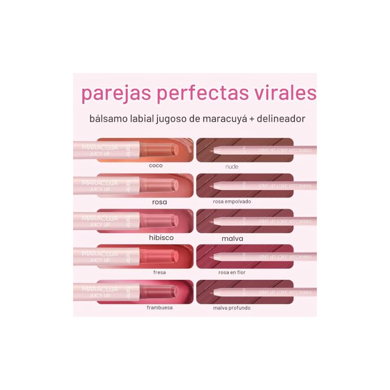 tarte Bálsamo Labial Maracuja Juicy - Guayaba (Rosa Transparente Con