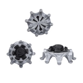 wolfman Soft Golf Shoe Spikes, Golf Spikes Stinger Replacement, Golf Cleats for General Replacement Spikes Eight Pawn Cleat for Shoes Not for Fast Twist 30pcs (Grey-Black)