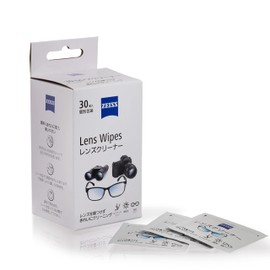 ZEISS Lens Cleaning Paper, Lens Wipes, 30 Count (30 Pieces x 1 Box)