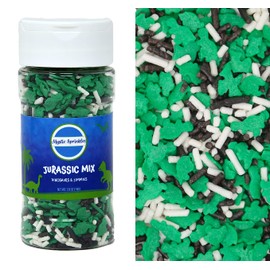 Mystic Sprinkles Confetti Sprinkle Mixes (Jurassic Confetti Mix 2.8oz)