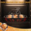 COSORM 6 Cup Cast Iron Muffin Pan - Pre-Seasoned Nonstick