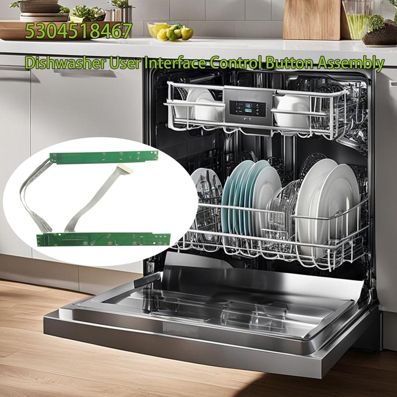 5304518467 Dishwasher User Interface Control Button Assembly Dishwasher Switch Assembly