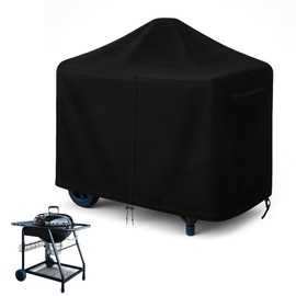 Charcoal Grills Cover for SNS Grills 22", 420D Heavy Duty Water-Resistant BBQ Grill Cover Outdoor Grill Cover Waterproof Griddle Covers with Drawstring, Black