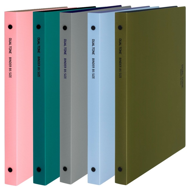 Maruman F117-08 Loose Leaf Binder B5 Dual Tone 26 Hole