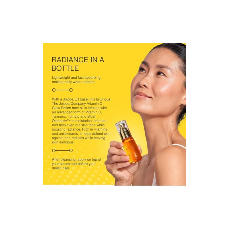 Jojoba Poción Resplandeciente De Vitamina C De 30Ml - Ascorbato