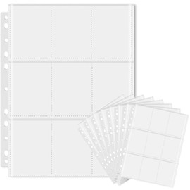 Trading Card Album 900 Pockets, Trading Card Covers, Trading Card Accessories, 50 Pages, Double-Sided, 9-Pocket, Transparent Cards, Films, Scrapbook, Game, Photocard Binder