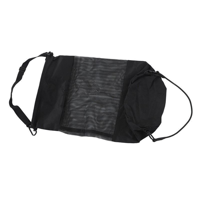 Mesh Trash Bag Washable Large Capacity Lightweight Portable Outdoor Garbage