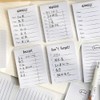 Operitacx 16pcs Nonstick Memo Pads for Notes and Schedules Blank