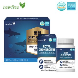 New Free 뉴프리 로얄콘드로이친 1박스 120정 4개월분 Newfree Royal Chondroitin 1 Box 120 Tablets 4-Month Supply