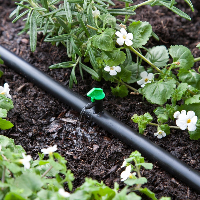 Raindrip 122010B, 2 GPH Take-A-Part Flag Dripper, Drip Irrigation Emitters