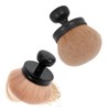 2 Pieces Diameter Body Brush Oval Kabuki Brush Wide Head