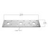 Flat Connecting Joining Plate Galvanised Heavy Duty Metal Steel Sheet