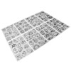 8 Pieces Shrink Wrap, Pattern Plastic Faux Sheets, Cute Animal