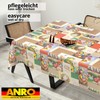 ANRO Ostara Oilcloth Tablecloth, Washable, Oilcloth, Garden Tablecloth, Outdoor, Indoor,
