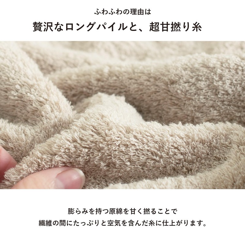 Imabari Towel Resort Hotel Style Towel Handkerchief 3 Piece Set