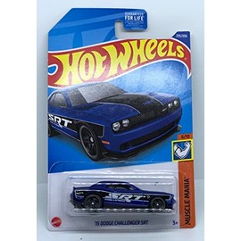 Hot Wheels 2022 - '15 Dodge Challenger SRT - Blue - Muscle Mania 6/10-235/250