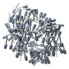 Wire End Ferrules 0.75 mm² Grey Insulated Pack of 100
