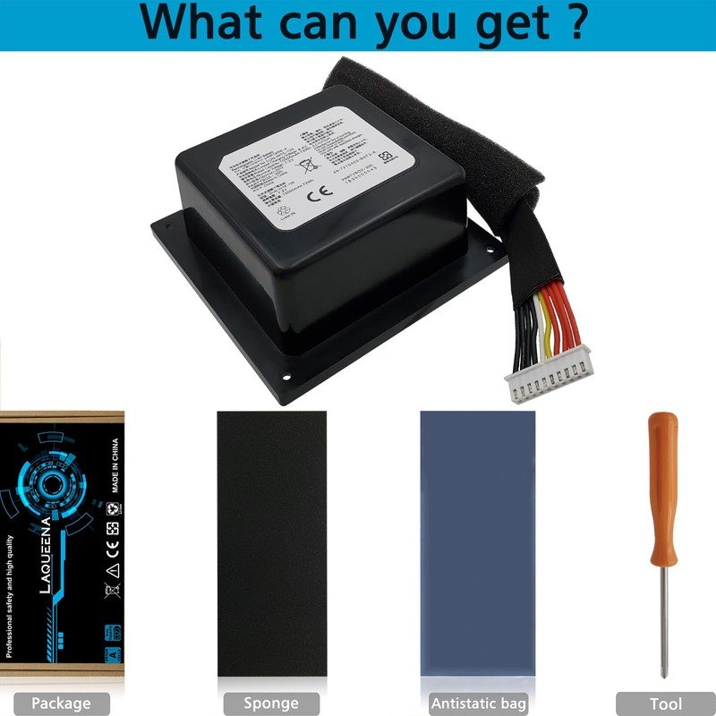 LAQUEENA 300 Battery Compatible with PartyBox 300 Speaker SUN-INTE-125 72WH