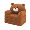 babylovee MOONBEEKI Comfy Toddler Chair, Kids Couch Fold Out To