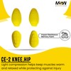 MOTOSTYLEWEAR - CE Level 2 Certified Armor Pads Pack of