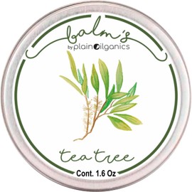 Balm's Tea Tree 45g - Pomada para Piel Irritada Bálsamo Natural con Cera de Abeja y Aceites Esenciales Orgánicos Aromaterapia