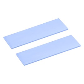 MECCANIXITY 2 Pack M.2 Thermal Pad 70x22x1.5mm for Pc M.2 2280 Nvme SSD Heatsink Cooler Blue