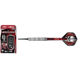Winmau Mervyn King 90% Tungsten Alloy Soft Tip Darts Set 18g Design B
