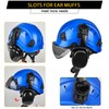 SMASYS Safety Hard Hat ABS Helmet Adjustable with Visor 6-Point