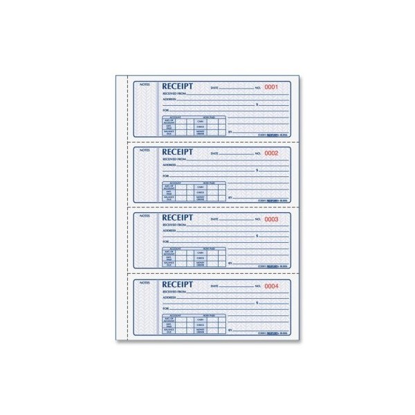 Rediform RED8L816 - Money Receipt Book
