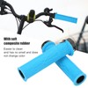 Bike Handlebar Grips Lightweight Rubber Anti Skid Handle Bicycles Grip