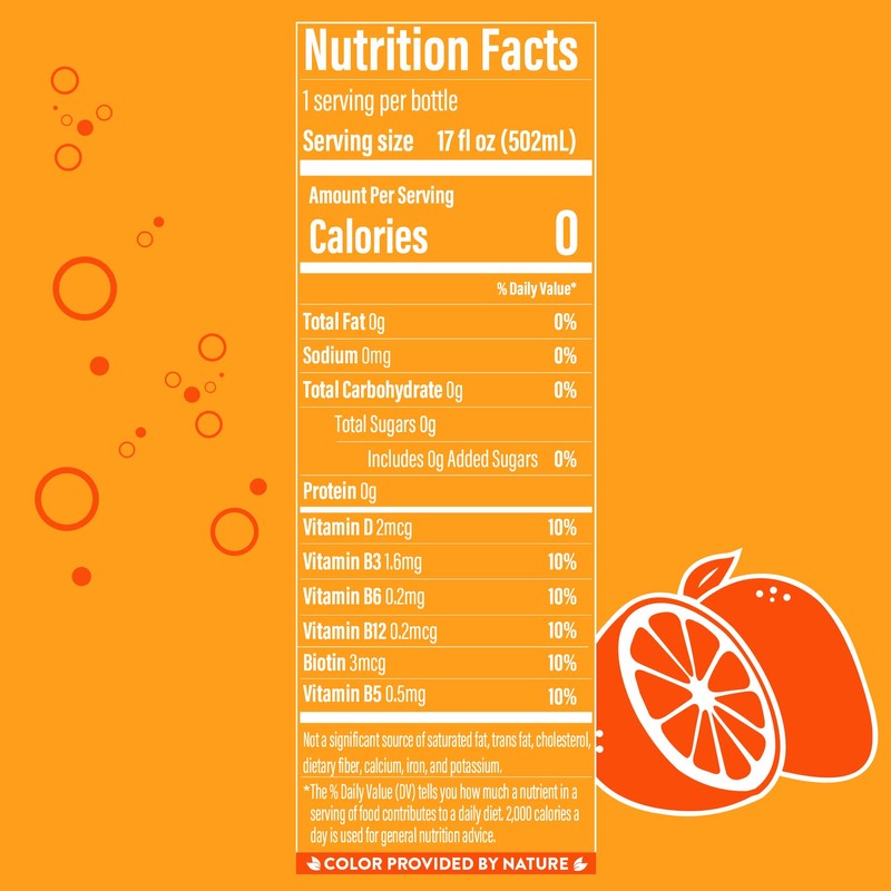 Vita Ice Orange Mango, 12 Pack, 17 oz. Bottles