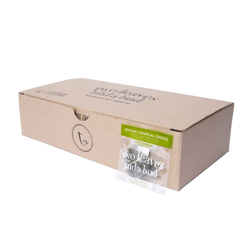 Two Leaves and a Bud Organic Tropical Green Tea, Whole